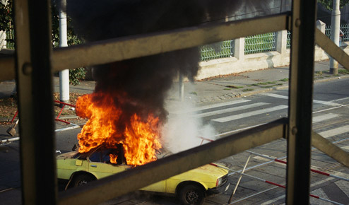 Manifestation Gênes 2001